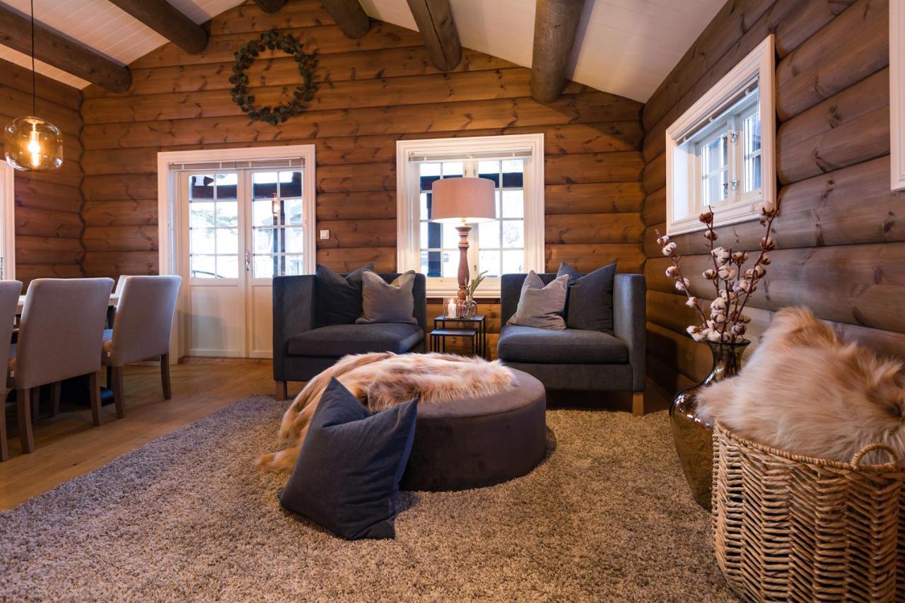 Strandafjellet Mountain Lodge Bagian luar foto