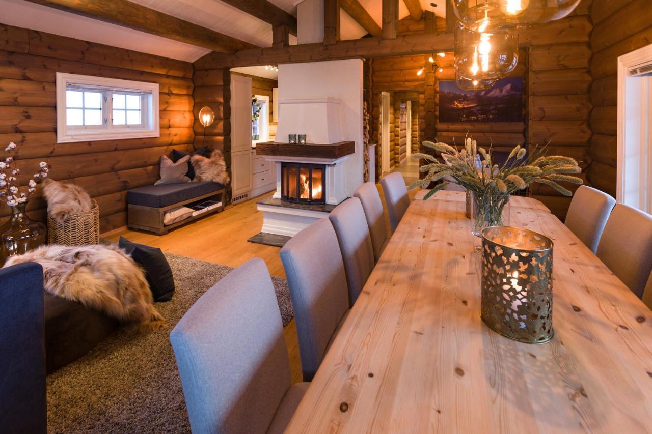 Strandafjellet Mountain Lodge Bagian luar foto