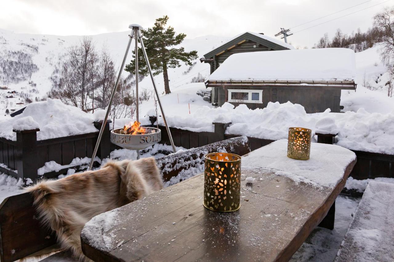 Strandafjellet Mountain Lodge Bagian luar foto